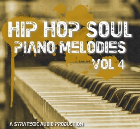 Strategic Audio Hip Hop Soul Piano Melodies Vol.4 WAV MiDi